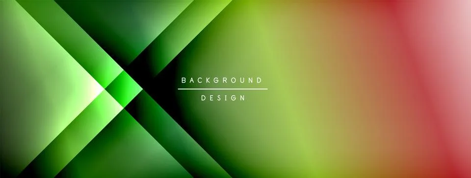 Light shadow lines dynamic gradient background Stock Illustration