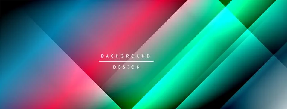 Light shadow lines dynamic gradient background Stock Illustration