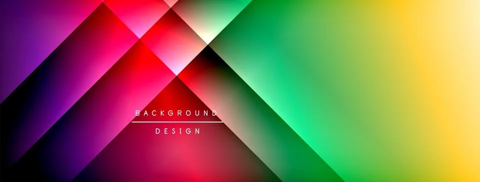 Light shadow lines dynamic gradient background Illustrazione stock