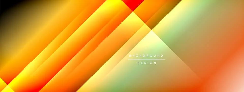 Light shadow lines dynamic gradient background Stock Illustration