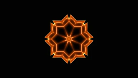 Light Shape Animation Abstract Motion Background Stock Footage 144789615