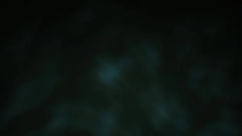 Light Shapes Glowing Teal Drift Across Dark Background in Fast Abstract Mot.. Stock Footage 345367305