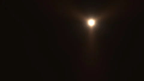 Light shines in a dark space Stock Footage 338236496