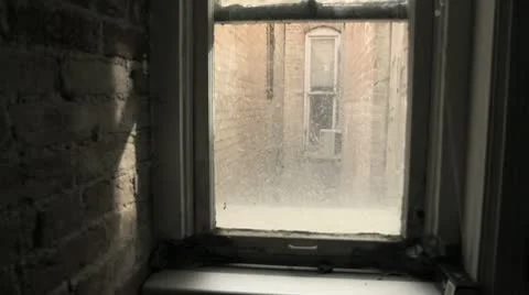 Light Shines Through Window Stockbeeldmateriaal 9064399