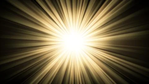 Light Shining From Darkness Vector Illustration Stock-Illustration