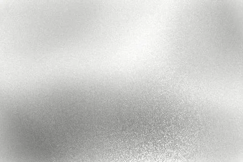 Light shining on silver scratch metal wall with copy space, abstract texture Stock Illustration