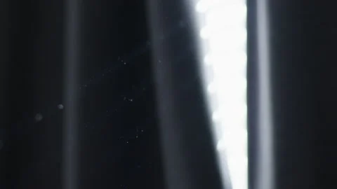 Light Shining Through Window Blinds and Curtains 4K Stock Footage 160143919