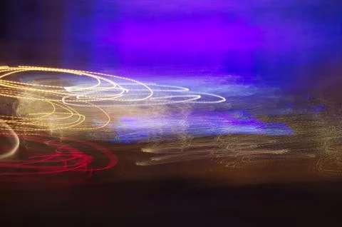 Light Show Abstract Stock Photos