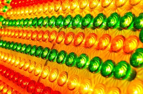 Light show background light show background in luna park ,model released, ... Stock Photos