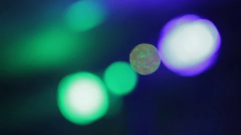 Light show in the disco. Blinking colored lights. Stock Footage 74622558