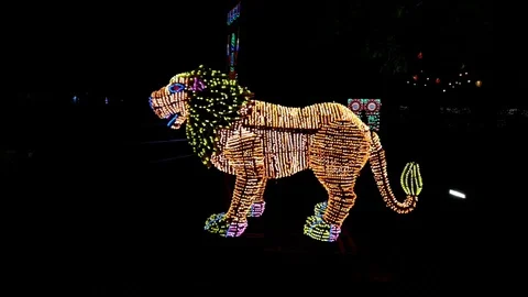 Light show Stock Footage 125924315