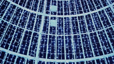 Light Show - Inside the light Cone Anti-Clockwise Rotation - 02 Video stock 154722389