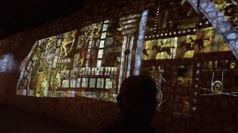 Light Show (Mechanical) Stock Footage 52236404