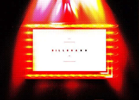 Light sign over transparent background. Stock Illustration