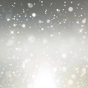 Light silver abstract background, festive fantasy Stock Illustration