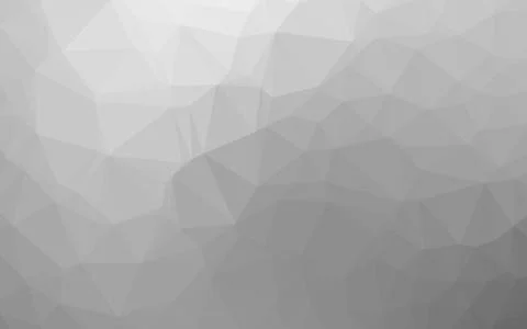 Light Silver, Gray vector abstract mosaic background. Stock-Illustration