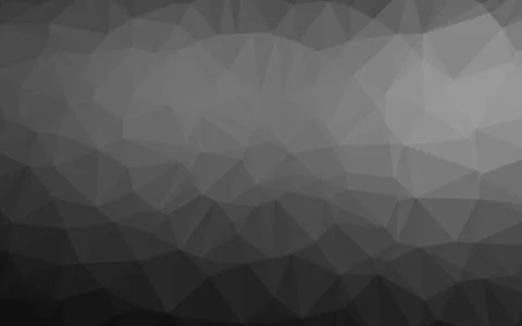 Light Silver, Gray vector abstract mosaic pattern. イラスト素材