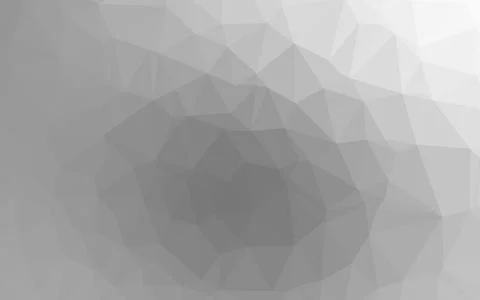 Light Silver, Gray vector abstract mosaic background. Stockillustratie
