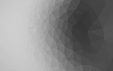 Light Silver, Gray vector abstract mosaic pattern. Ilustración de archivo