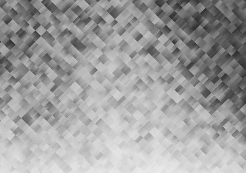 Light Silver, Gray vector backdrop with rectangles, squares. Illustrazione stock