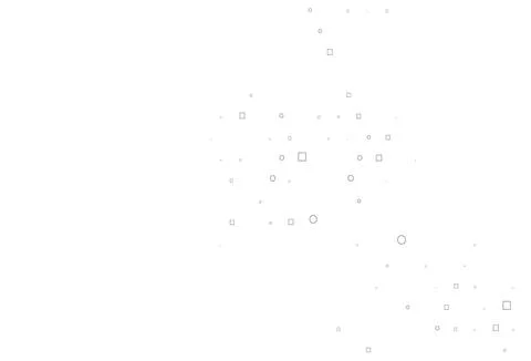 Light Silver, Gray vector backdrop with dots, spots, cubes. Illustrazione stock