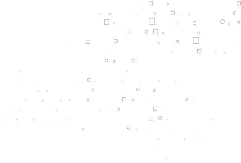 Light Silver, Gray vector backdrop with dots, spots, cubes. Illustrazione stock