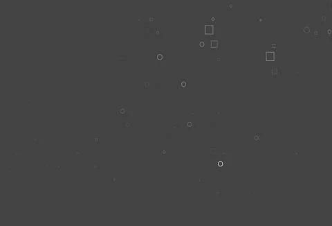 Light Silver, Gray vector backdrop with dots, spots, cubes. Illustrazione stock