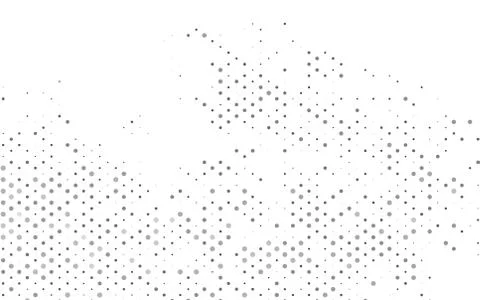 Light Silver, Gray vector background with bubbles. Illustrazione stock