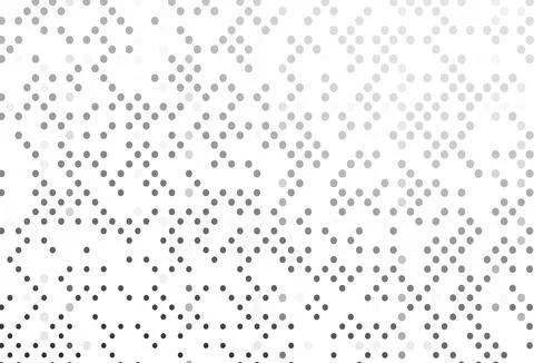 Light Silver, Gray vector background with bubbles. 스톡 일러스트