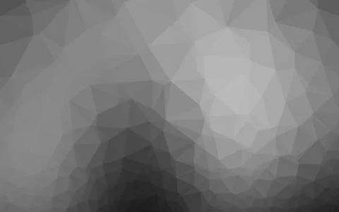Light Silver, Gray vector blurry triangle pattern. 스톡 일러스트