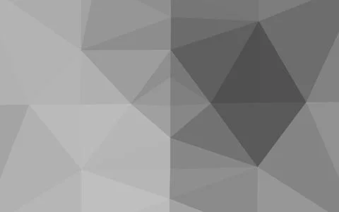 Light Silver, Gray vector blurry triangle pattern. 스톡 일러스트