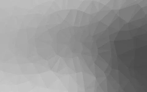 Light Silver, Gray vector blurry triangle pattern. Illustrazione stock