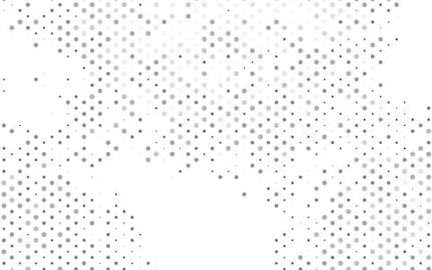 Light Silver, Gray vector cover with spots. Stock Illustration