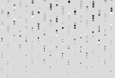 Light Silver, Gray vector cover with polygonal style. Stock Illustration