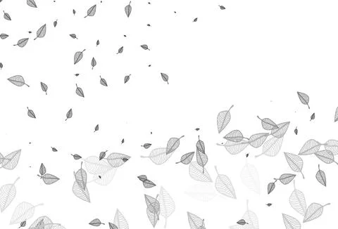 Light Silver, Gray vector doodle cover. 스톡 일러스트