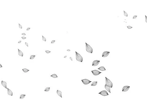 Light Silver, Gray vector doodle background. Stock Illustration