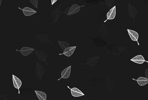 Light Silver, Gray vector hand painted pattern. イラスト素材