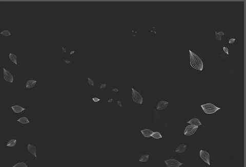 Light Silver, Gray vector hand painted pattern. イラスト素材