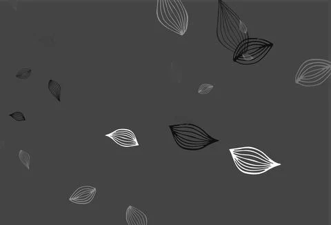 Light Silver, Gray vector hand painted pattern. Stock Illustration