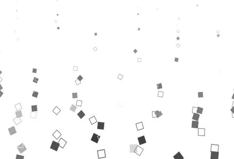 Light Silver, Gray vector layout with rectangles, squares. Stock Illustration