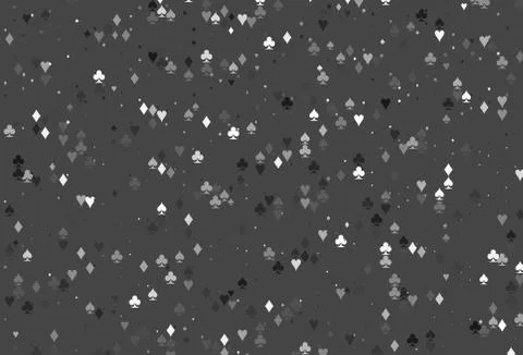 Light Silver, Gray vector layout with elements of cards. イラスト素材