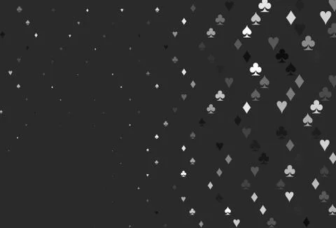 Light Silver, Gray vector layout with elements of cards. 库存插图