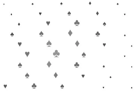 Light Silver, Gray vector layout with elements of cards. 스톡 일러스트