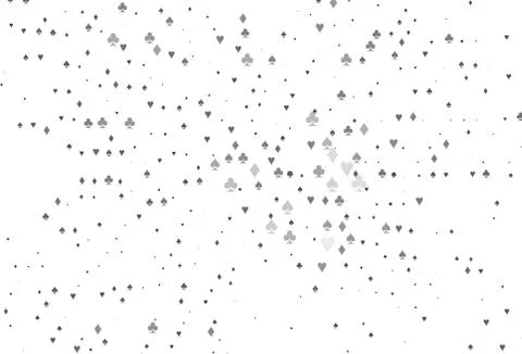 Light Silver, Gray vector layout with elements of cards. イラスト素材