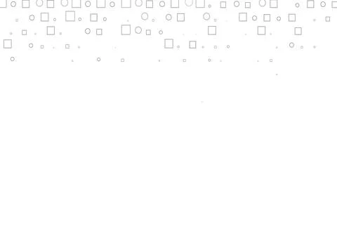 Light Silver, Gray vector layout with circle spots, cubes. Stock Illustration