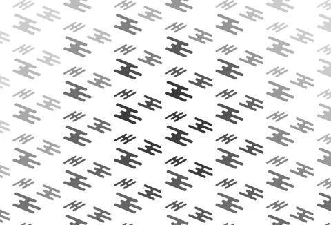 Light Silver, Gray vector layout with flat lines. 스톡 일러스트