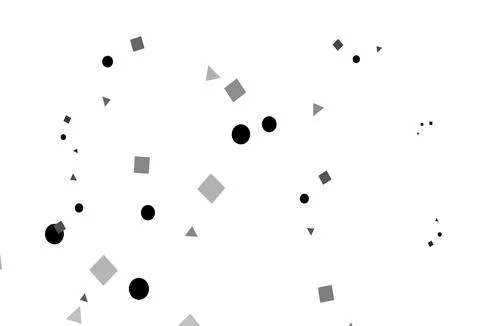 Light Silver, Gray vector layout with circles, lines, rectangles. 스톡 일러스트