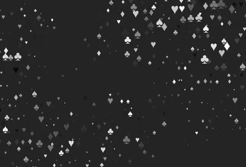 Light Silver, Gray vector layout with elements of cards. Stockillustratie