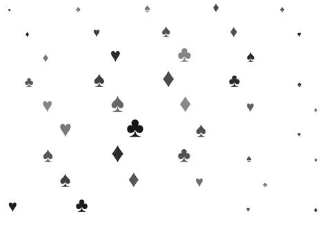 Light Silver, Gray vector layout with elements of cards. イラスト素材