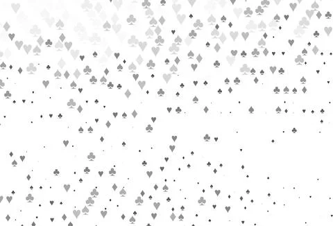 Light Silver, Gray vector layout with elements of cards. Ilustración de archivo